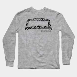 Duluth, MN Aerial Lift Bridge Long Sleeve T-Shirt